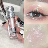 Highlight Eyeshadow Liquid Glitter Sequins Clear Eyeshadow Shiny Long-lasting Waterproof Ballet Style Korean Girl New Eye Makeup