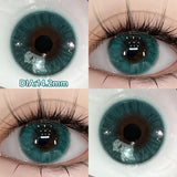 2PCS Blue Cosplay Series Colored Contact Lenses for Eyes With Prescription Cosmetics Pupils Eye Color Lenses Myopia Lens