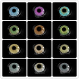EYESHARE Color Contact Lenses For Eyes NewYork Pro Colored Lenses Blue Green Multicolored Lenses Contact Lens Beauty Makeup