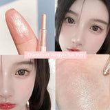 Diamond Eyes Pencil Aegyo-sal Shiny Glitter Eyeshadow Pen Eyeliner Pearlescent Matte Highlight Pen Brighten Silkworm Makeup Tool