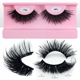 Faux Mink Lash Spikes Wispy Thick Natural Full Strip Lashes New Makeup Fluffy Mink Eyelashes