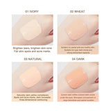 Mini Liquid Concealer High Coverage Corrector Anti Dark Circle Freckle Waterproof Foundation Cream for Face Makeup Base Cosmetic