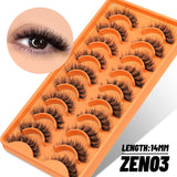 Fluffy lashes 3D Faux Mink Lashes Natural False Eyelashes Dramatic Soft Volume Lashes Eyelash Extension Makeup