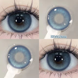 1 Pair(2pcs) Brown Beauty Colored Contact Lenses for Eyes Purple Halloween Lens Big Eye Lens Natural Look Gray Blue Lens