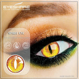 EYESHARE 2pcs Cosplay Contact Lenses Halloween Color Contact Lenses for Eyes Yearly Beautiful Pupil Eye Lenses Cosmetic Contacts