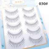 Korean U-shaped Individual False Eyelashes Lash Extension Noglue Idol Lashes Natural Comic Eye Lash Clusters Makeup Cosplay