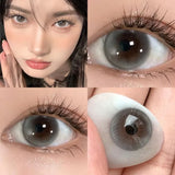 1 Pair/2pcs Lenses Bubble Series Contact Lenses for Eyes Fashion Natural Pupils Beauty Color Lens Eyes Myopia Lenses