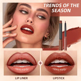 Lipstick Pencil Waterproof Sexy Red Nude Purple Matte Tint Lipstick Lasting Lip liner Pen Longlasting Makeup Cosmetics