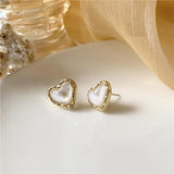 Quality Cute Heart Earrings For Women Jewelry Female Stud Earring Female Party Accessories Charm Princess