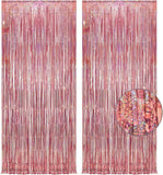 Sparkly Colored Party Rain Curtain for Birthday ,Wedding