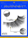 Half Lashes Cat Eye Lashes Soft Natural Clear Band Lashes Natural Look Faux Mink Wispy Mink Eyelashes Makeup