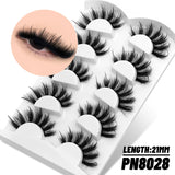 Fluffy Eyelashes 3D Mink False Lashes Fluffy Soft Cross Manga Lashes Wispy Volume Mink Lashes Dramatic Makeup