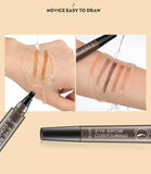 4 Point Eyebrow Pencil Maquillajes Para Mujer Waterproof Liquid Eyebrow Pen Makeup Long Lasting Cosmetic Microblade Brow Pencil