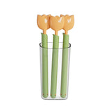 Tulip Shape Magnetic Sealing Clip Sealer Refrigerator Food Bag Clip Moisture-proof Fresh-keeping Clip Milk Powder Snack Clip