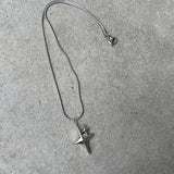 Y2K Star Pendant Frosted Beads Necklace For Women Korean Fashion Whole Titanium Steel Snake Chain Necklaces Jewelry Accessories