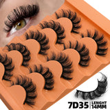 Fluffy lashes 3D Faux Mink Lashes Natural False Eyelashes Dramatic Soft Volume Lashes Eyelash Extension Makeup