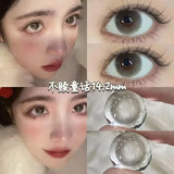 2PCS New Green Prescription Contact Lenses Fashion Pupils Cosmetics Eye Color Lenses Myopia Colored Contact Lenses Blue