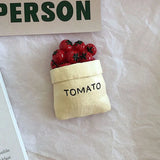 3D Fridge Magnets with Magnet Backing and Simulated Bread Design for Notifications and Decoration Simulated Food Fridge Magnets