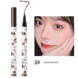 Liquid Eyeliner Lying Silkworm Eyelash Pen Quick Dry Waterproof Long-lasting Black Brown Eyeliner Pencil Beauty Eyes Makeup Tool