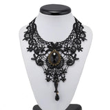 Fashion Sexy Black Velvet Chokers Necklaces Punk Style Statement Crystal Love Hearts Necklace For Women Party Jewelry