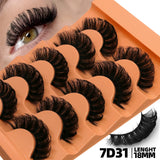 Fluffy lashes 3D Faux Mink Lashes Natural False Eyelashes Dramatic Soft Volume Lashes Eyelash Extension Makeup