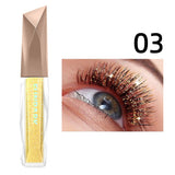Dazzling Diamond Glitter Mascara - Long-lasting Waterproof Formula, Smudge-proof, Intense Curl & Lengthening Magic, A Beauty Mus