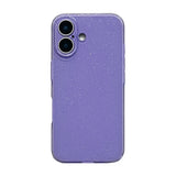 Fashion Purple Shine Glitter TPU Phone Case For iPhone 16 Pro Max 15 13 12 11 14 Plus 16e XS Max XR X 7 8 Plus SE2 Back Cover