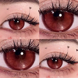 1 Pair/2pcs Vampire Lenses Sick Mary Red Cosplay Contact Lenses for Eyes Anime Colored Eye Lenses for Myopia Yearly Use