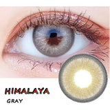 Color Contacts Lenses Women Men Natural Eye Cosmetic Soft Glasses Pigeon Himalaya Gray