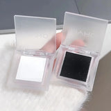 Matte White Face Highlighter Palette Pearly Jade Smokey Eyeshadow Palette Multifunctional Brighten Face Eye Makeup Cosmetics
