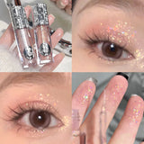 Highlight Eyeshadow Liquid Glitter Sequins Clear Eyeshadow Shiny Long-lasting Waterproof Ballet Style Korean Girl New Eye Makeup