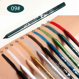 Waterproof Eyeliner Long Lasting Pencil Colourful Pigment Blue Black White Color Gel Eye Liner Pen Makeup Eye Beauty Cosmetics