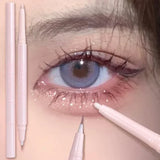 Double Ended Lying Silkworm Pencil Highlighter Makeup Pen Nude Liquid Contour Liner Eye Brightener Make Up Stick Mulitfuntional