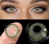 1 Pair Color Contact Lenses For Eyes Pattaya Natural Yearly Use Lenses Blue Multicolored Contact Lens Beauty Pupils