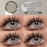 New 1Pair Fashion Big Lenses Myopia Colored Contact Lenses for Eyes Beauty Blue Eyes Lenses Green Pupils Brown Grey Lens