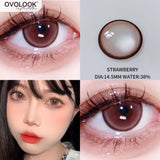 New Contact Lenses for Eyes Colored Natural Pupil Color Lens Eyes Beauty Comestic Lenses Eye Color Pupil Yearly Use