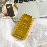 Gold Bar Refrigerator Magnet Personality Creative Creation Interesting New Beer Bottle Opener Opener Refrigerator Magnet