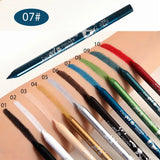 Waterproof Eyeliner Long Lasting Pencil Colourful Pigment Blue Black White Color Gel Eye Liner Pen Makeup Eye Beauty Cosmetics