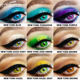 EYESHARE Colored Contact Lenses for Eyes GEM Series Soft Color Contact Lenses Beauty Makeup Annual Contacts Eye Lens Color Lens