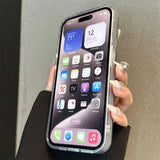 Black Brown Leopard Shockproof Phone Case for IPhone 11 12 13 14 15 16 Pro Max XR XS X 7 8 Plus SE2 16e Vortex Pattern  Cover