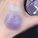 Aurora Purple 9 Colors Eyeshadow Palette Smokey Purple Lace Shimmer Matte Silver Water Highlight Cool Tone Eye Shadow Korean