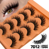 Fluffy lashes 3D Faux Mink Lashes Natural False Eyelashes Dramatic Soft Volume Lashes Eyelash Extension Makeup