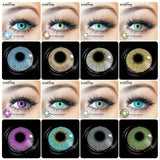 EYESHARE 1 Pair New York PRO Color Contact Lens Eye Contacts Cosmetic Eye Colored Lenses Beauty Makeup Yearly Eye Color Lneses