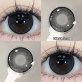1 Pair(2pcs) Brown Beauty Colored Contact Lenses for Eyes Purple Halloween Lens Big Eye Lens Natural Look Gray Blue Lens