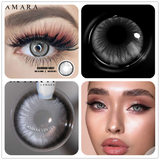 Natural Contact Colored Lenses For Eyes Mocha Green 1Pair Multicolor Lens Soft Yearly Pupils Beauty