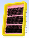 Cluster Lashes Kit Fluffy Individual Lashes Volume Mixed Tray Faux Mink Lashes Eyelash Extension Makeup
