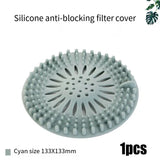 Sewer filter hair floor drain bathroom anti hair kitchen toilet bathroom cover magic tool sink anti clogging