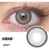 Hotsale Gray Eye Contacts Lens Women Men Color Soft Lenses Anime Accessories Nene Gray