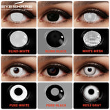 EYESHARE Color Contact Lens Cosplay Colored Lenses for Eyes Anime Lenses 2pcs Colored Contacts Yearly Use Colored Pupils Lenses