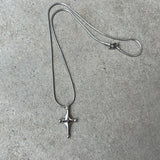 Y2K Star Pendant Frosted Beads Necklace For Women Korean Fashion Whole Titanium Steel Snake Chain Necklaces Jewelry Accessories